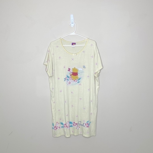 Vintage Disney Winnie The Pooh Nightgown Pajamas - Picture 1 of 6